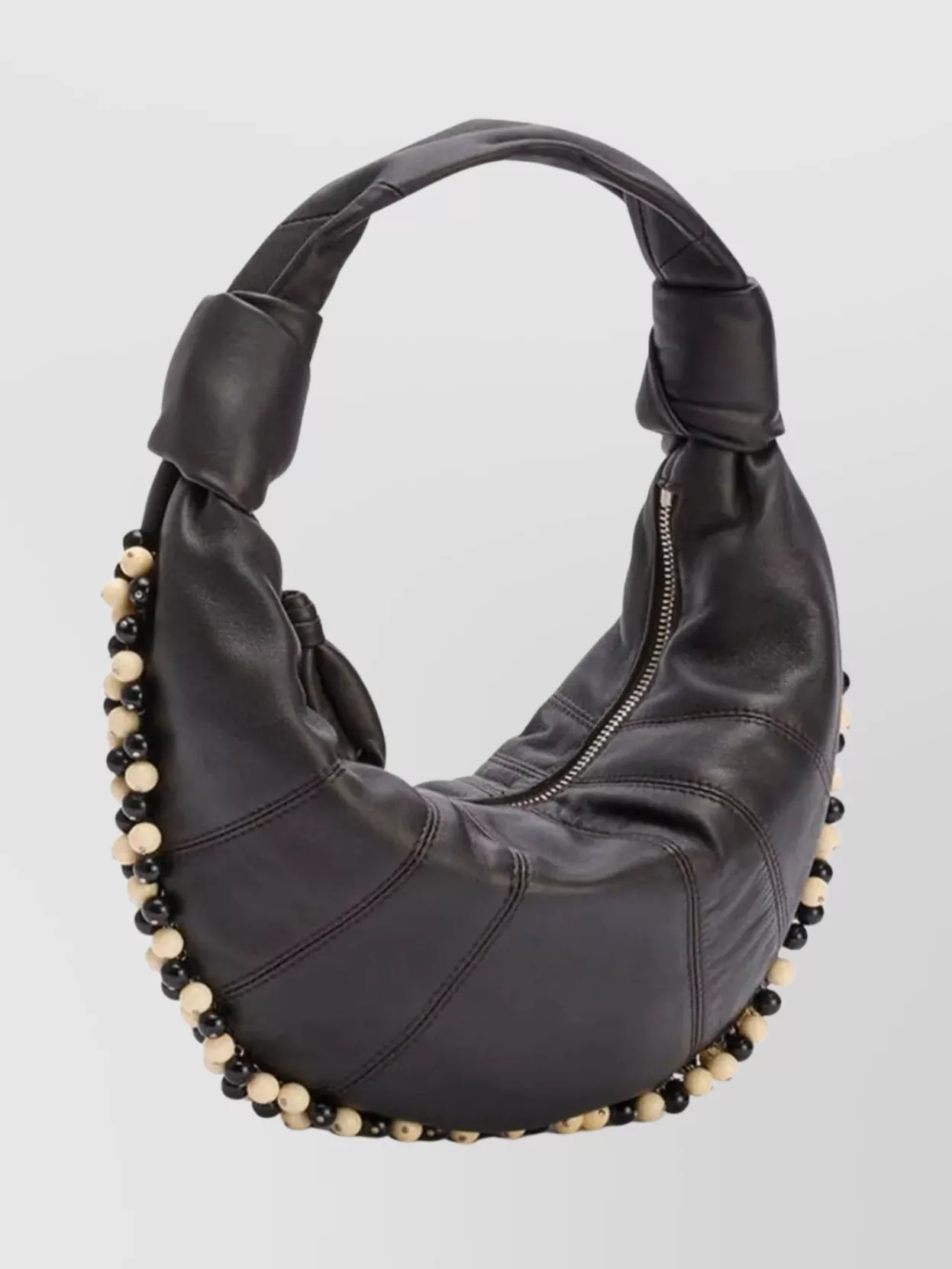 Lemaire Curved Beaded Mini Shoulder Bag