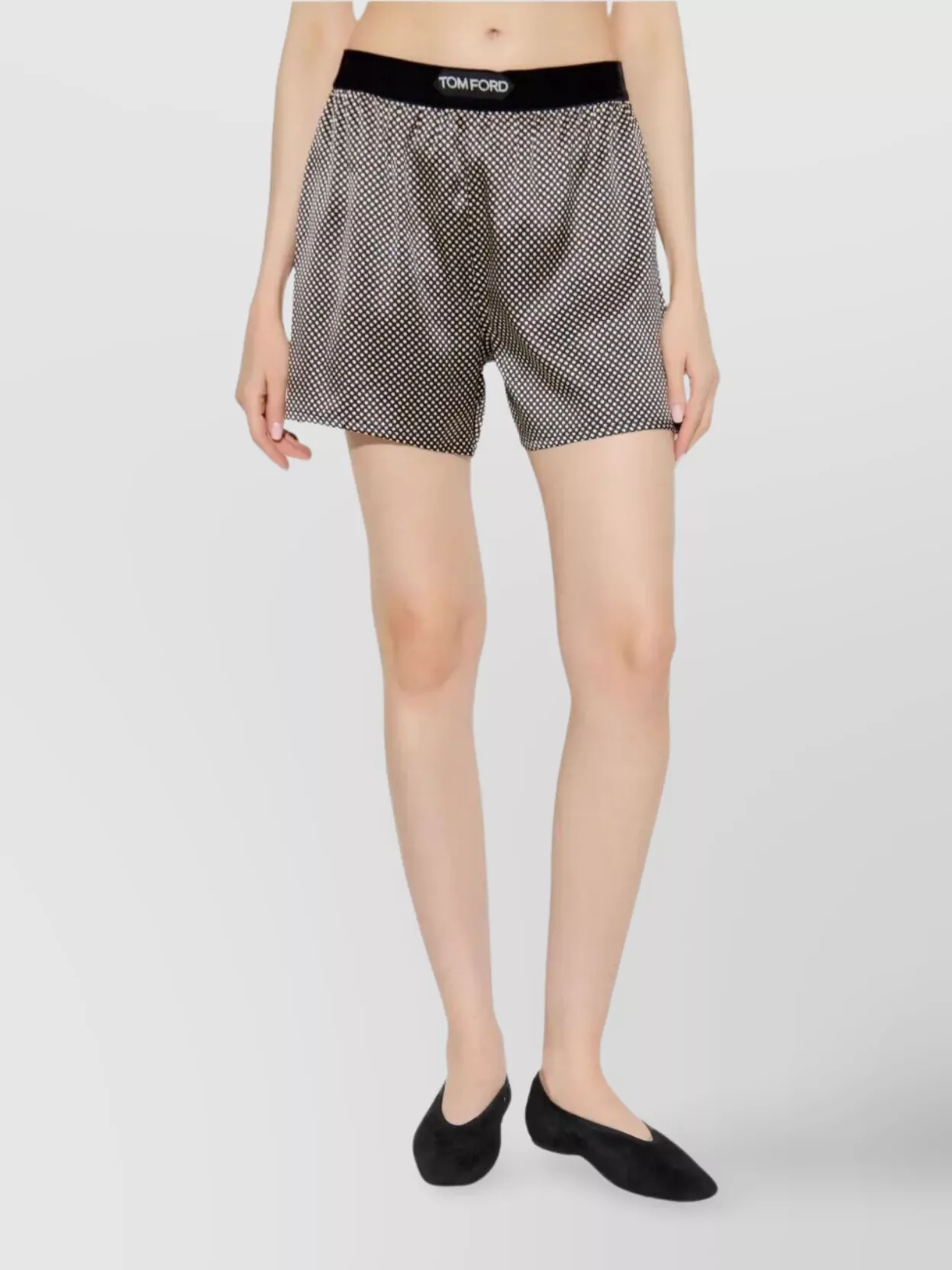 Tom Ford Silk Pj Shorts Polka Dot