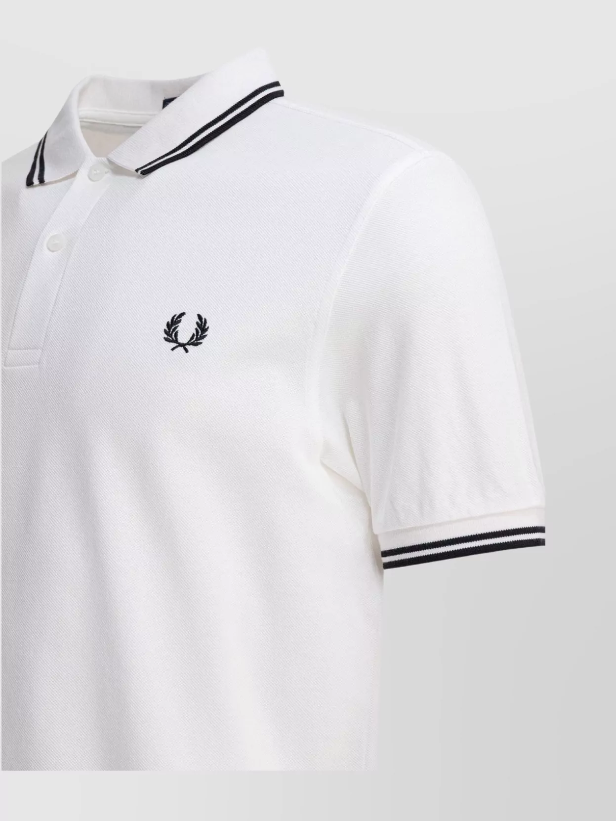 Comme Des Garçons Collared Polo T-shirts Ribbed Cuffs