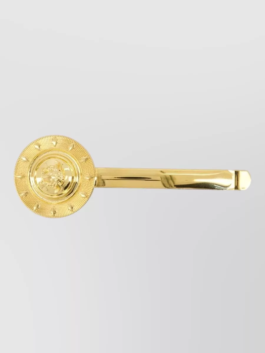 Versace metal hair clips