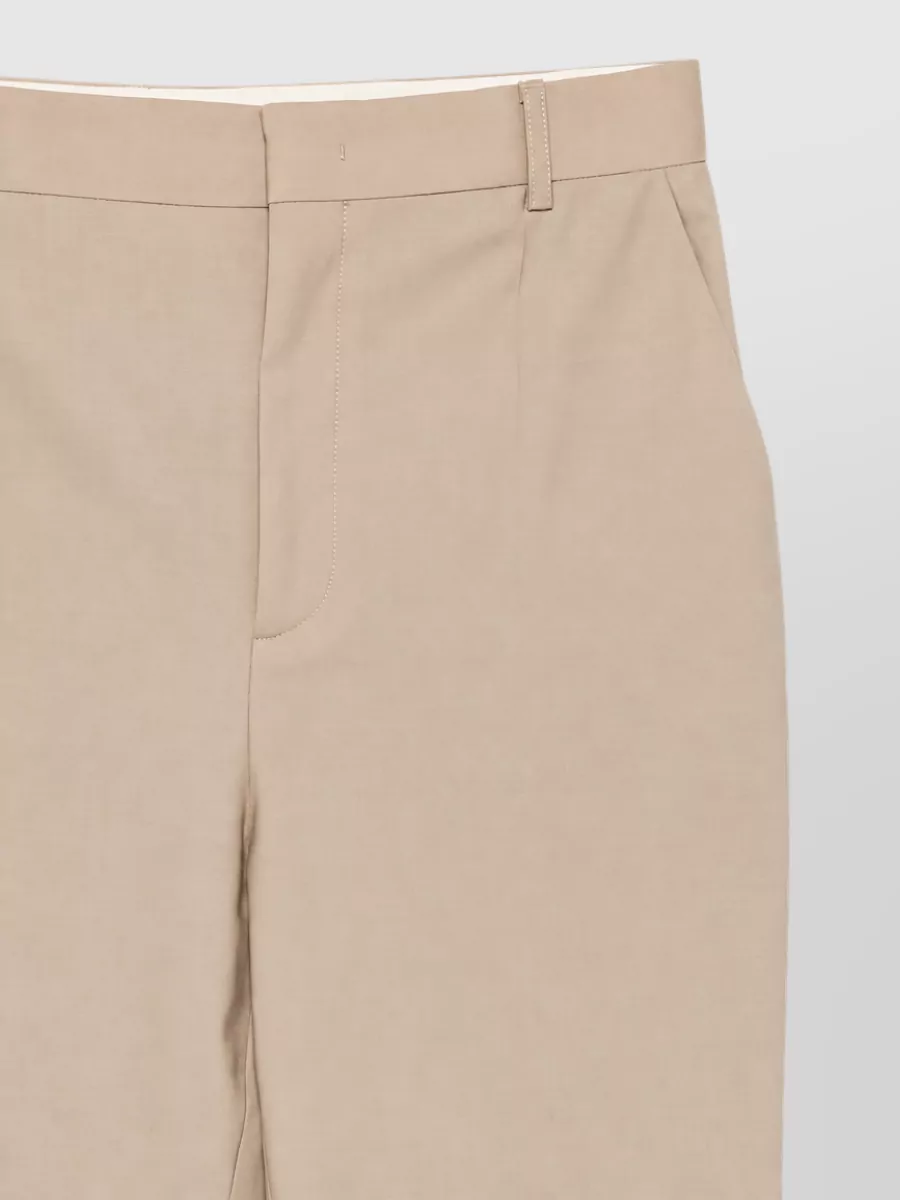 Moschino Wool Slim-Fit Trousers