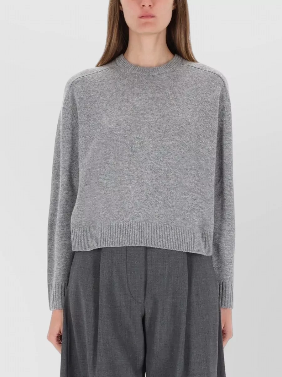 Theory cashmere cropped sweater
