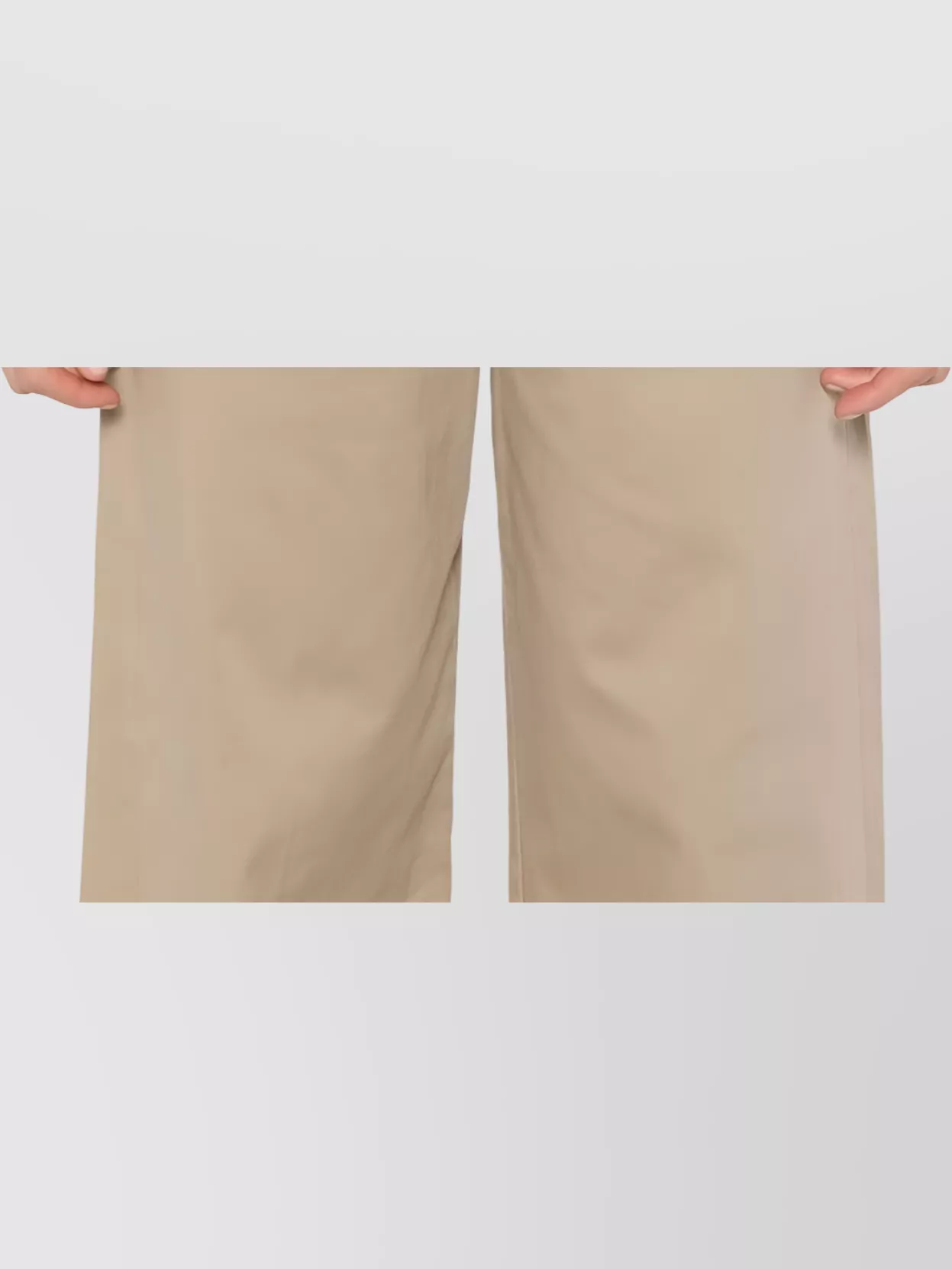 Forte Forte Cotton High-Waisted Trousers Wide Leg