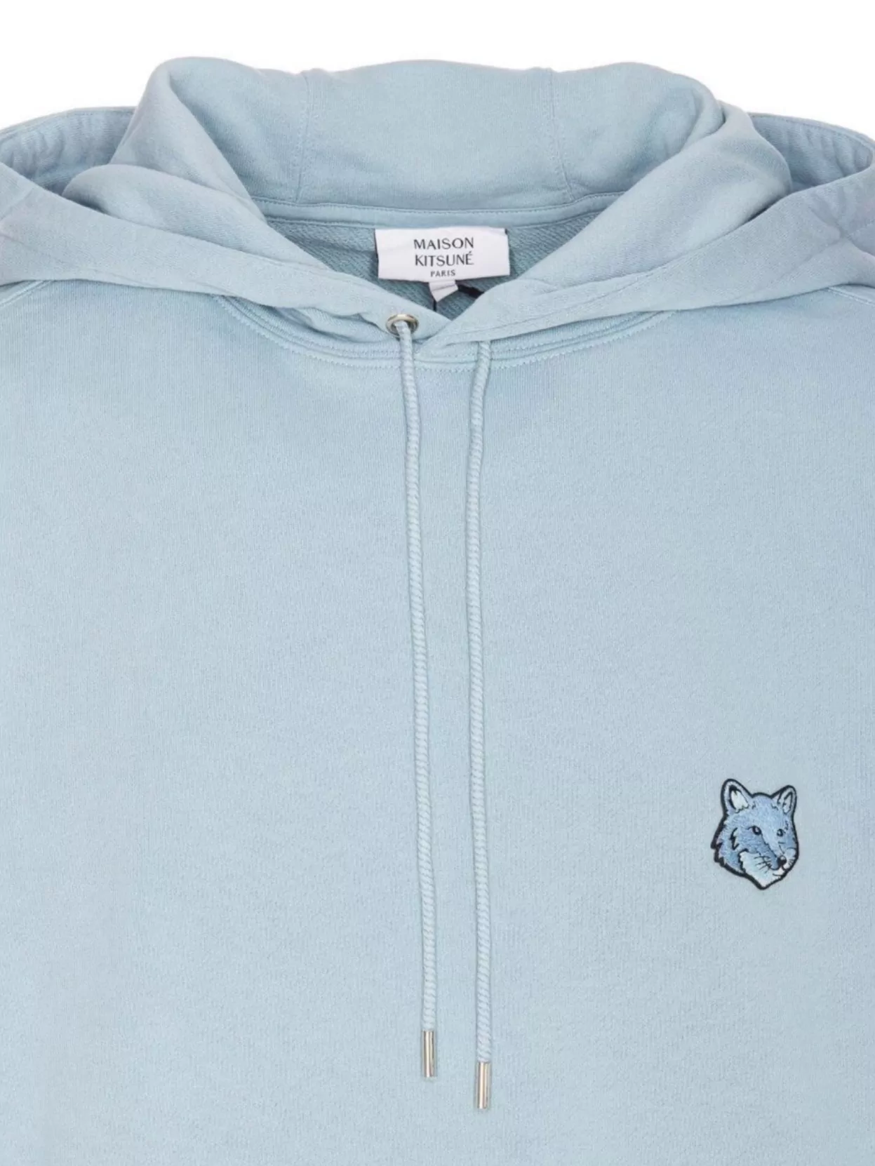 Maison Kitsuné Hooded Sweater Logo Embroidered