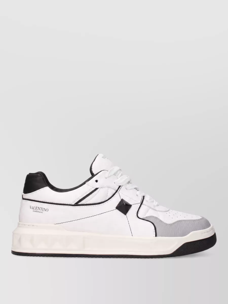 Valentino Garavani Leather Low-Top Sneakers
