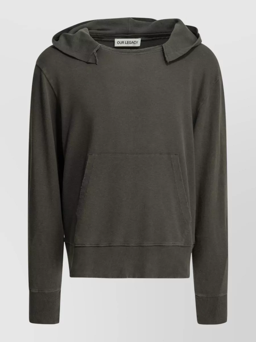 Our Legacy cotton linen hoodie