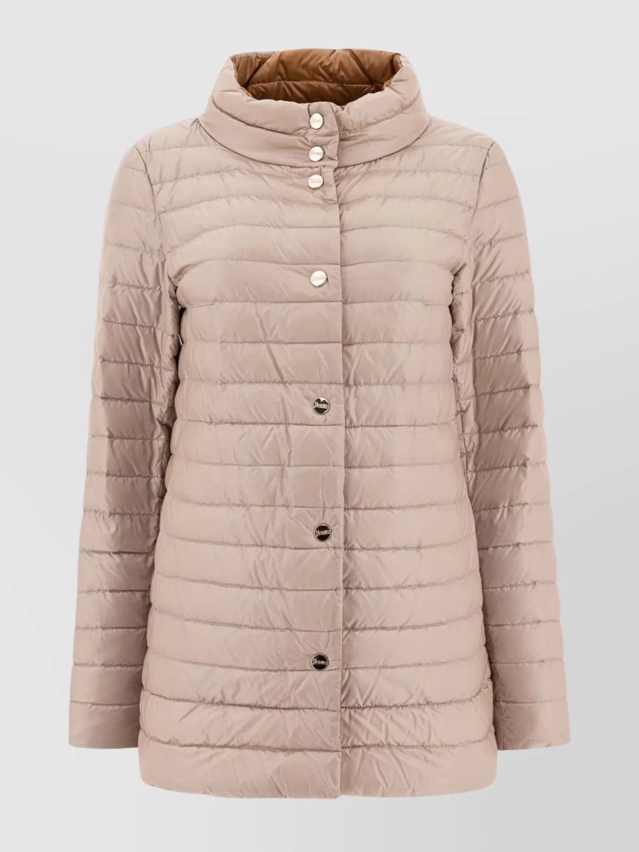 Herno Padded High Neck Quilted Texture Jackets