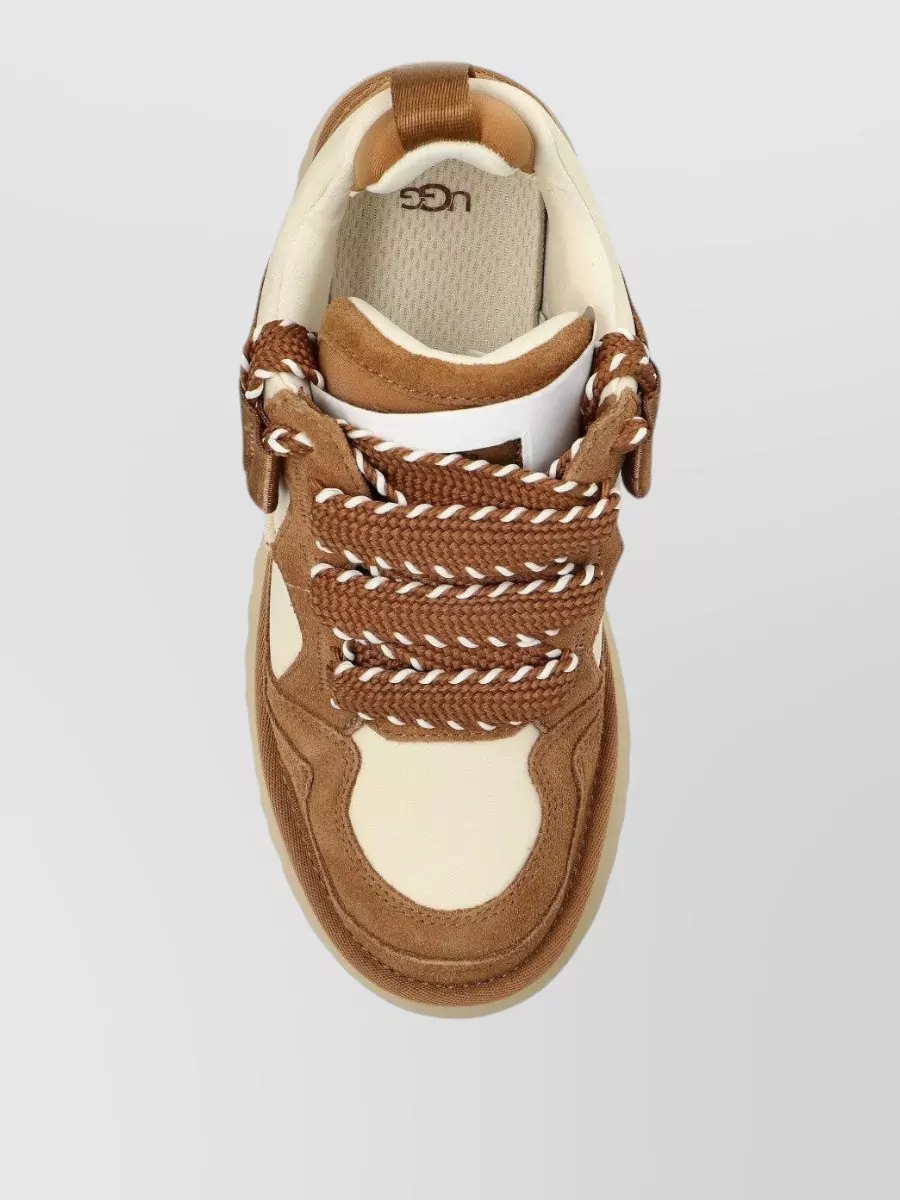 Ugg Leather Low-Top Sneakers