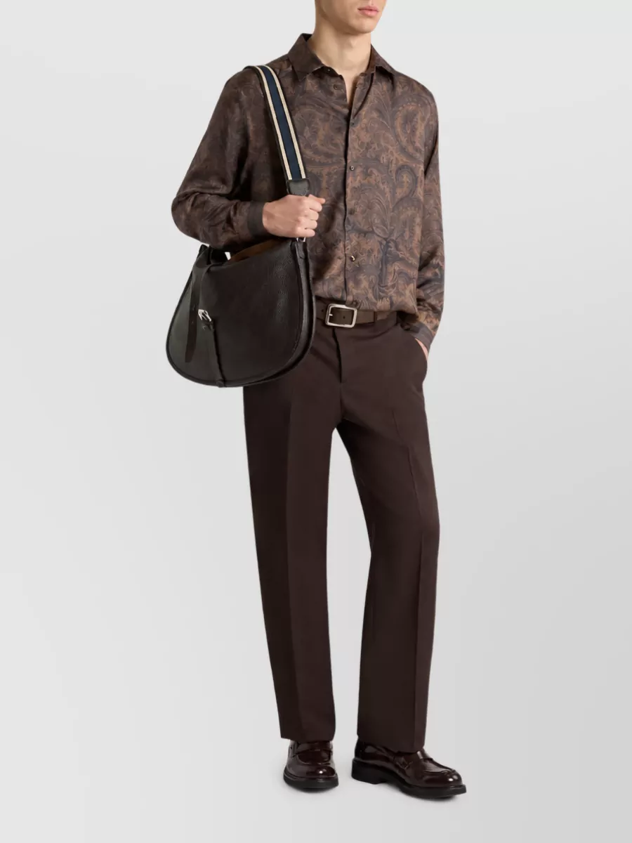 Etro Silk Long-Sleeve Shirt