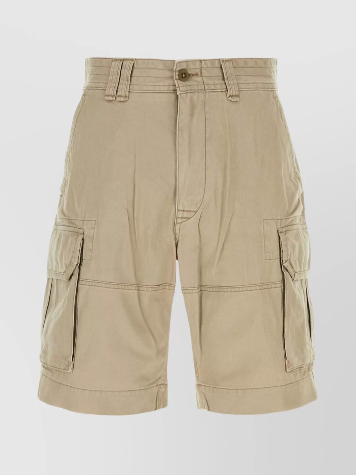 Shop Polo Ralph Lauren Bermuda Shorts In Cotton