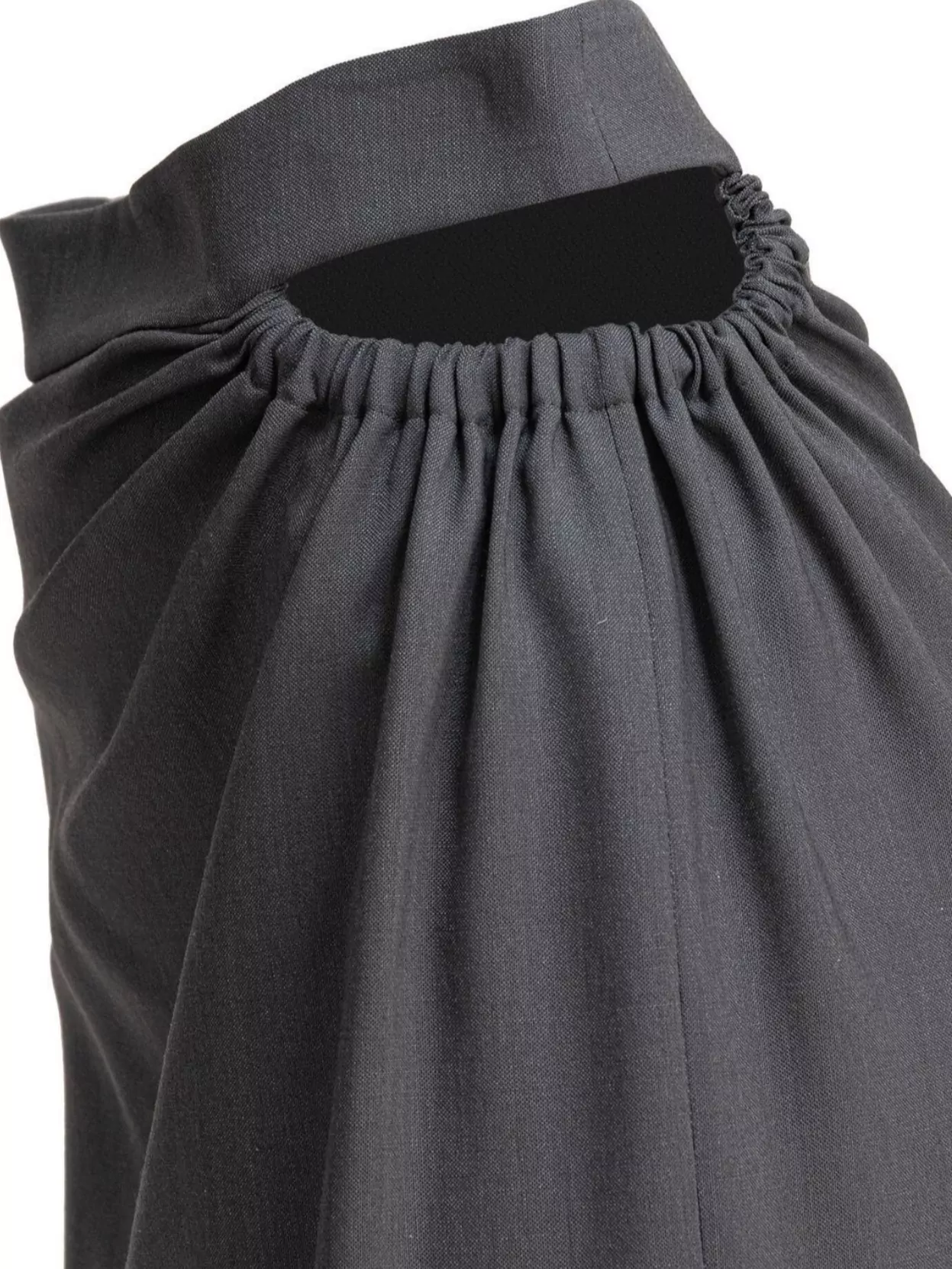 Max Mara Draped Detail Midi Length Skirts