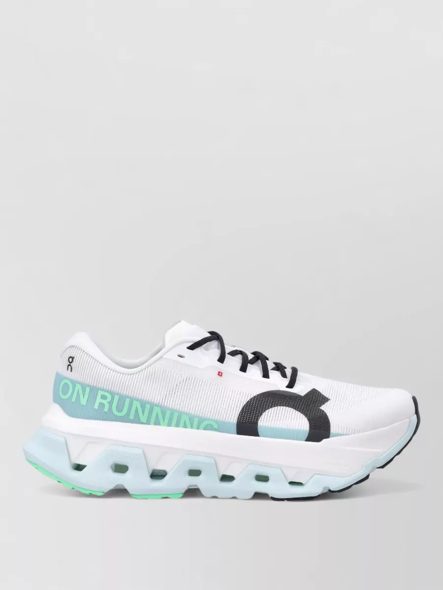 On Running recycled polyester low-top sneakers