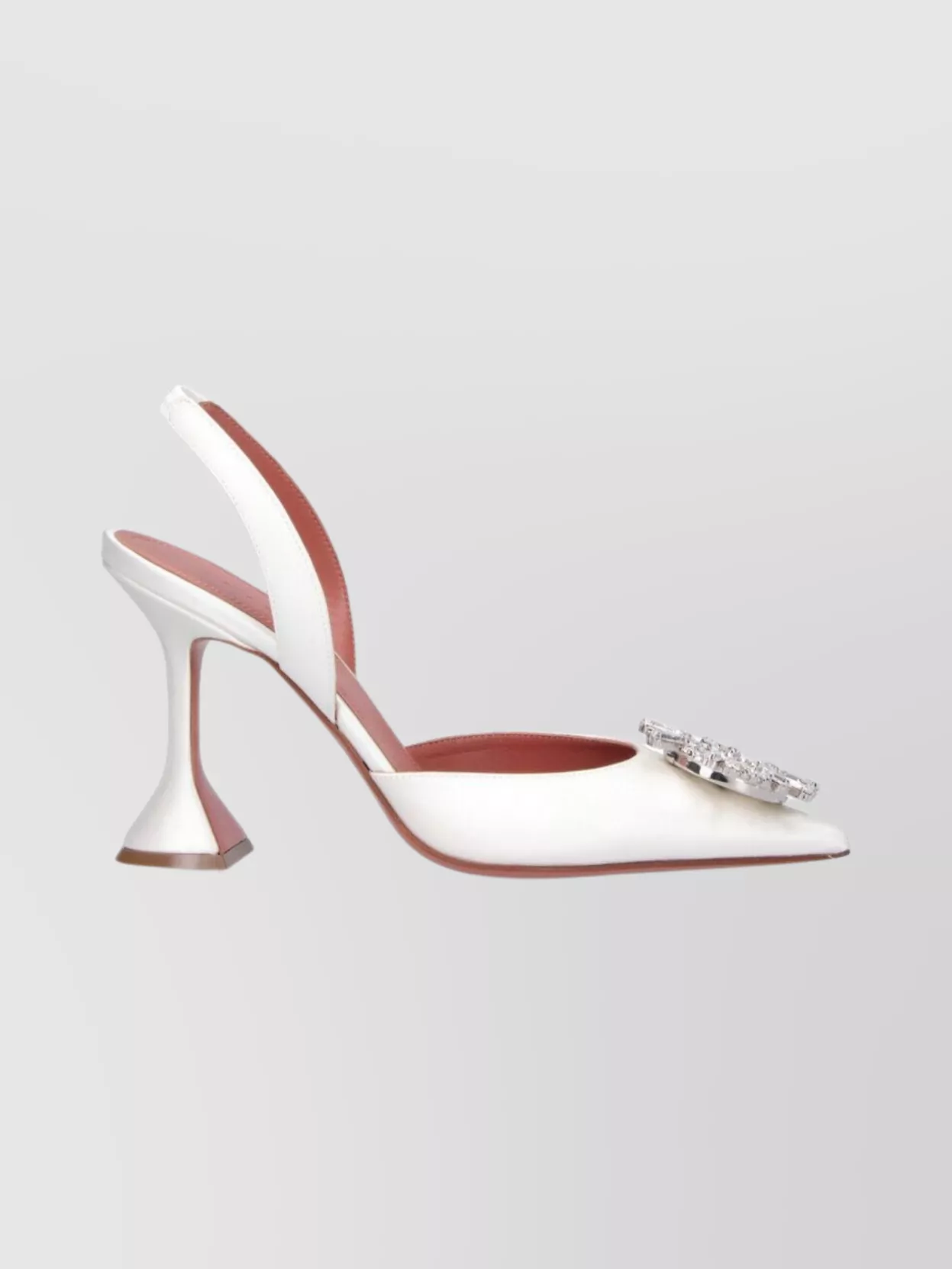 Amina Muaddi Stylish High Heel Pumps With Unique Design