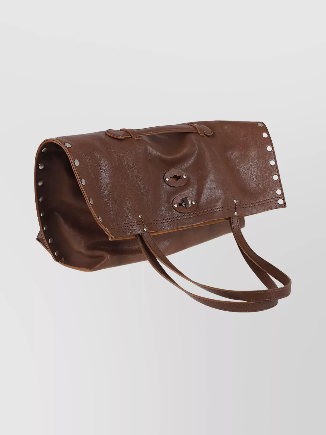 Zanellato Dual Handle Rectangular Shoulder Bag