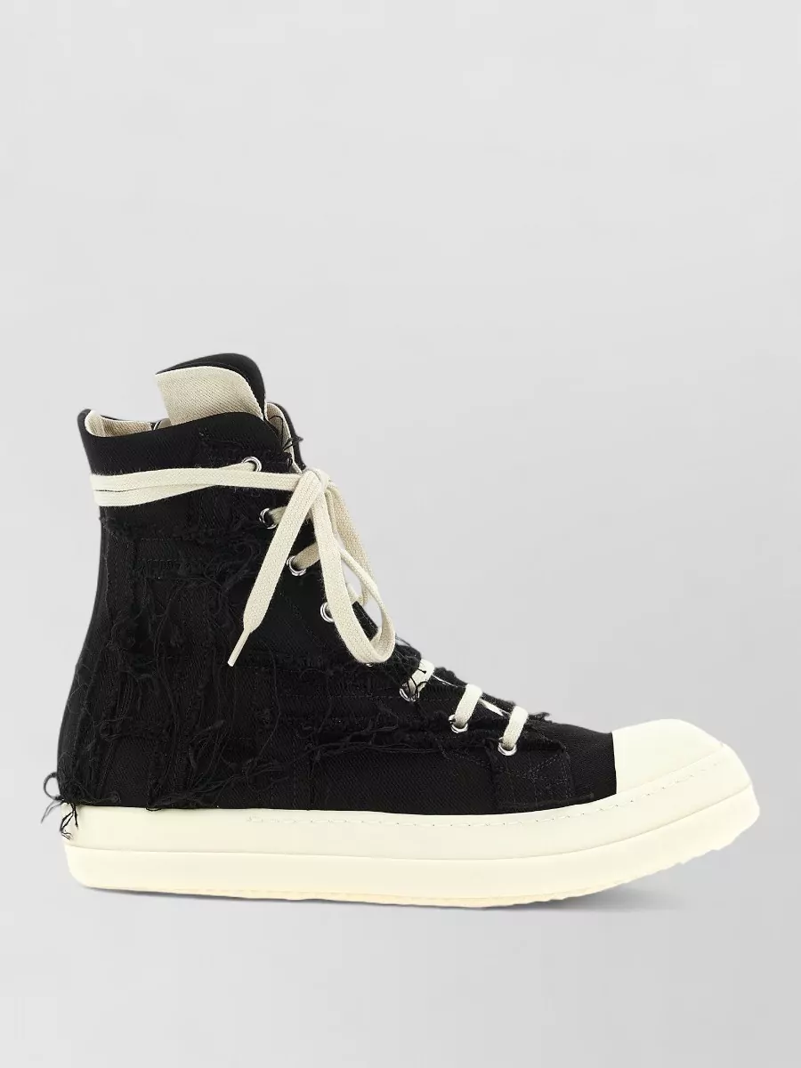 Rick Owens Drkshdw Sneaks High Top Sneakers Contrast Sole