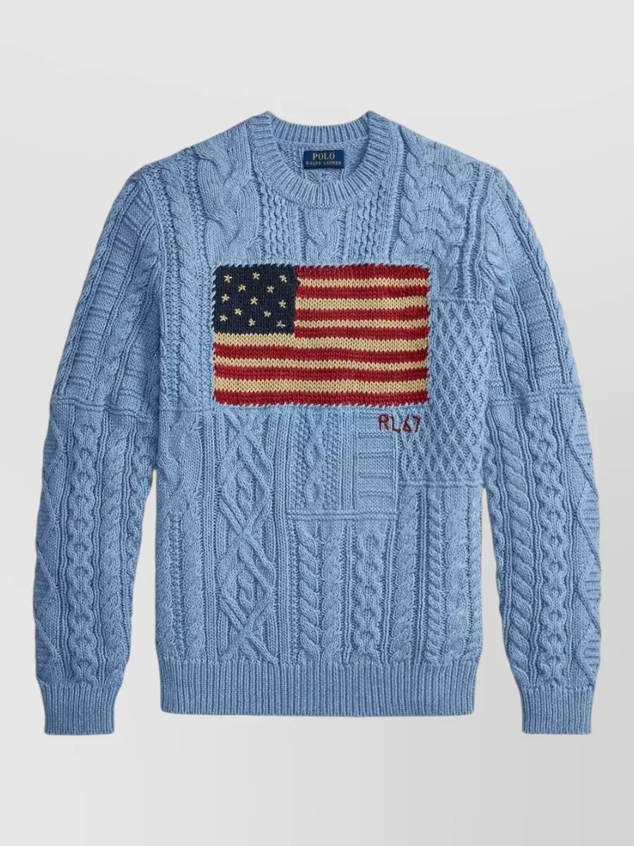 Polo Ralph Lauren flag cotton jumper