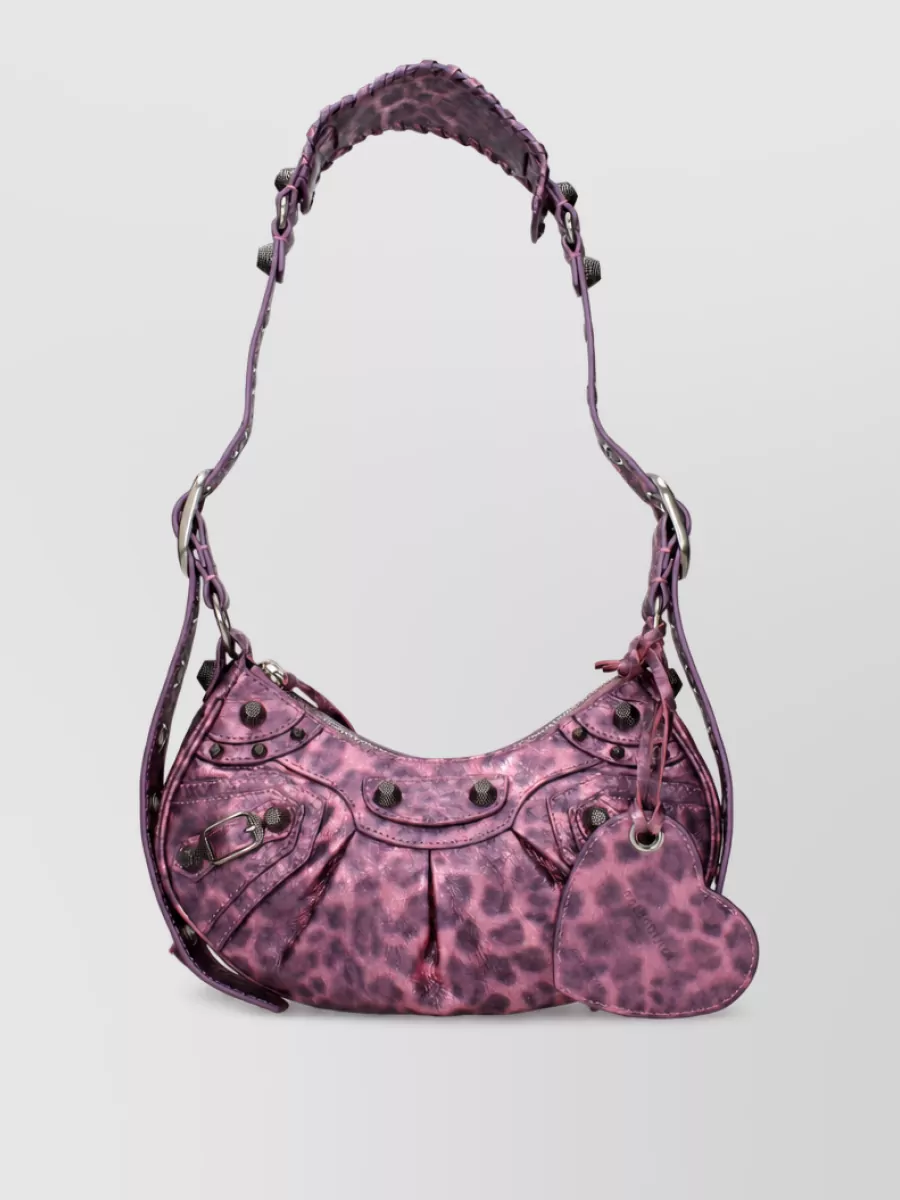 Balenciaga le cagole leather mini shoulder bag