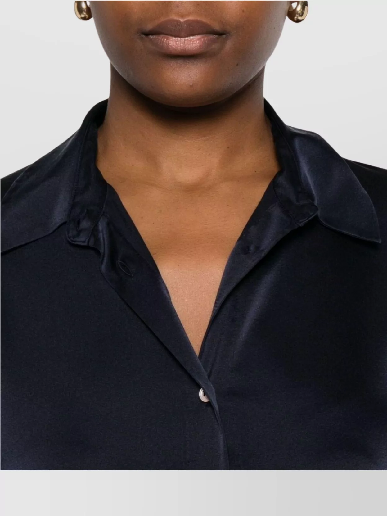 Forte Forte Luxurious Silk Blend Long Sleeve Shirt