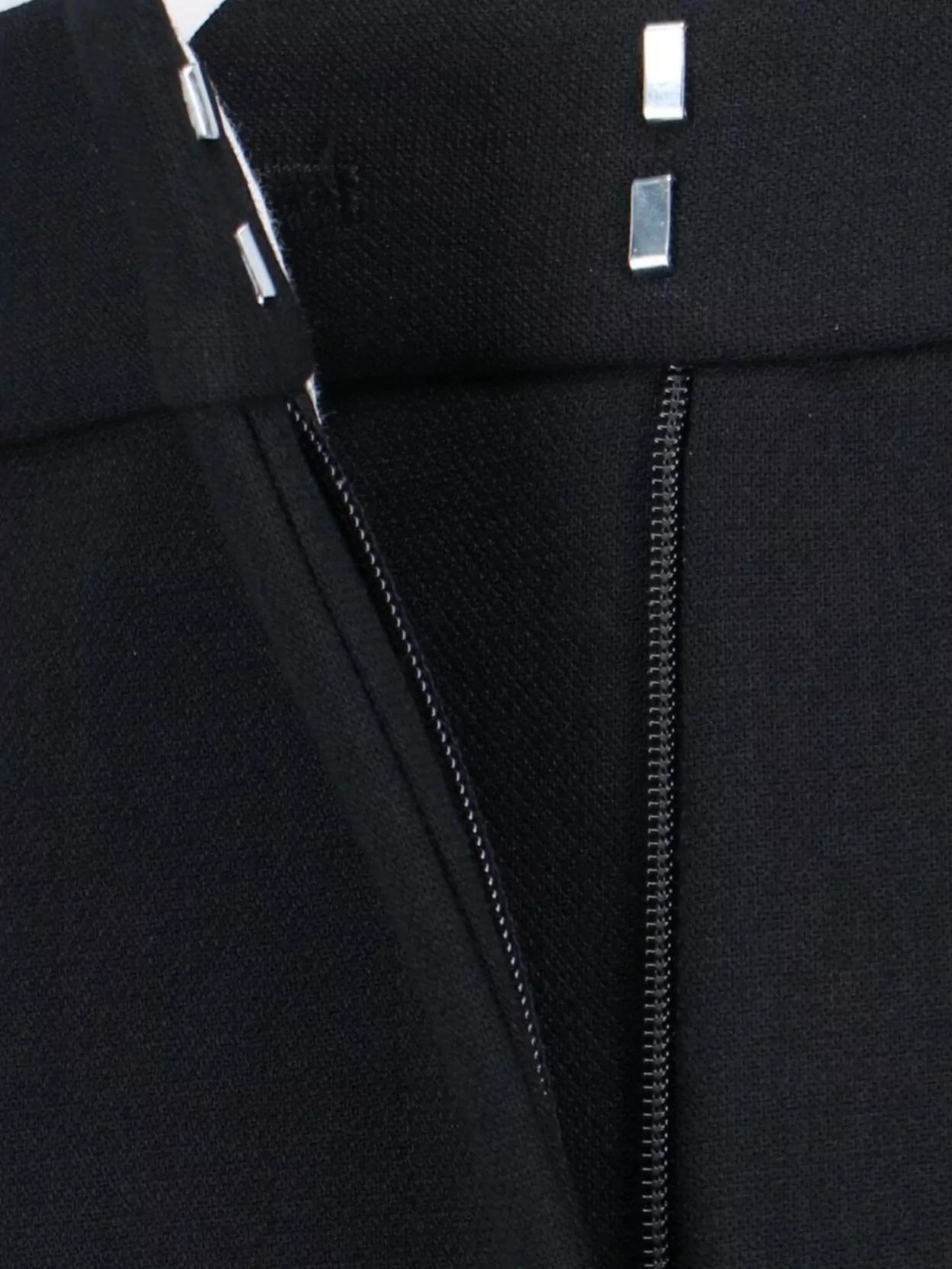 Shop Victoria Beckham Straight Leg Trousers Belt Loops