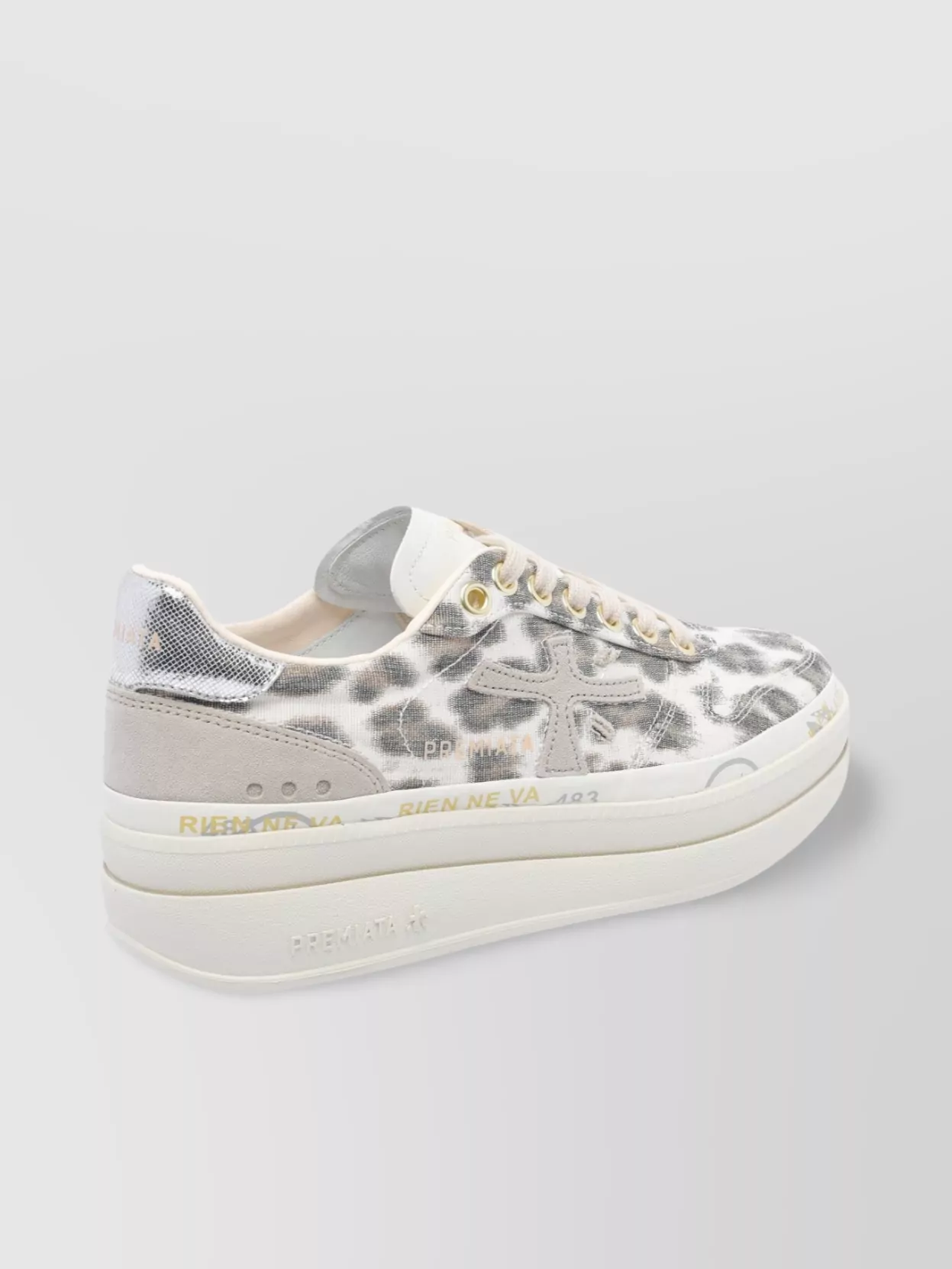 Premiata Low Top Sneakers Platform Sole