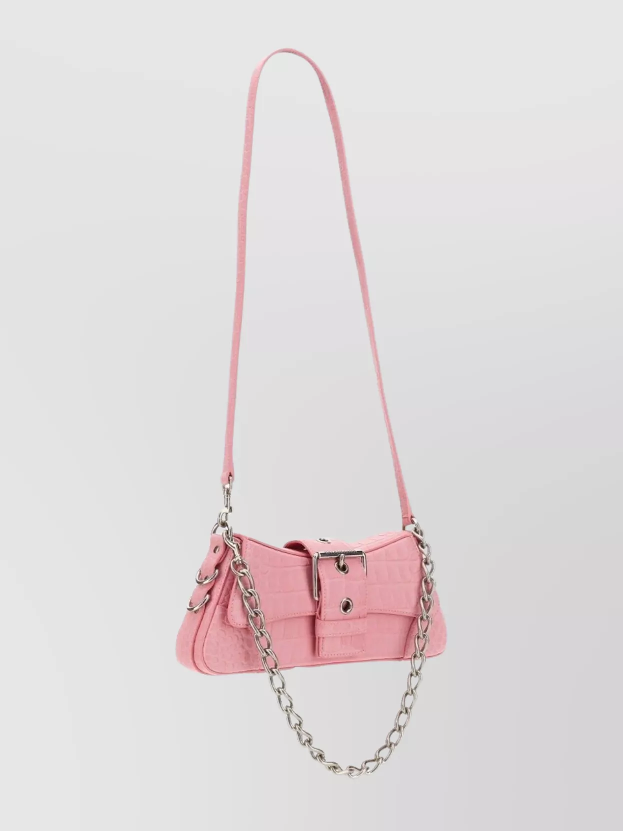 Balenciaga Crocodile Texture Cross-body Bag