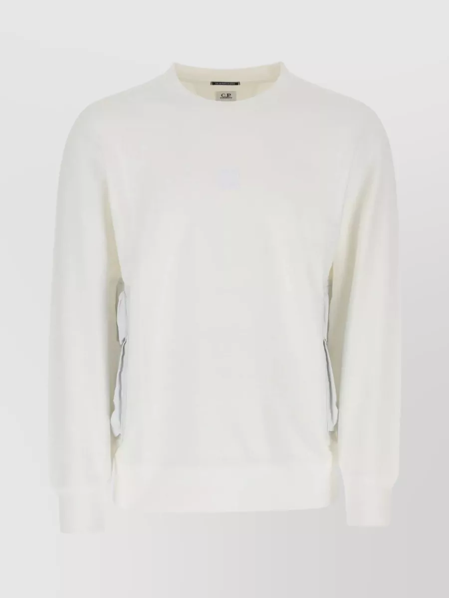 C.p. Company Hooded Cotton Sweatshirt With Pockets