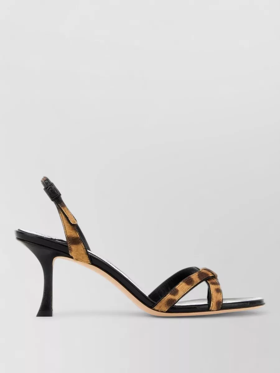 Jimmy Choo printed leather sandals