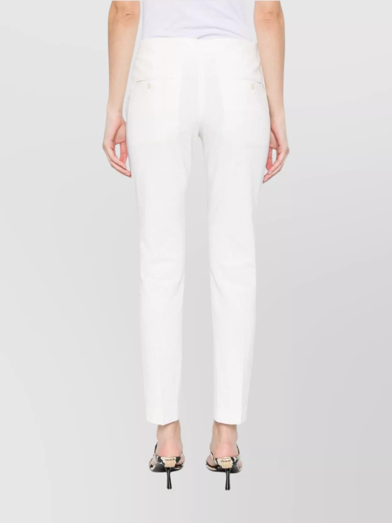 Isabel Marant Straight-leg Trousers With Practical Pockets And Loops
