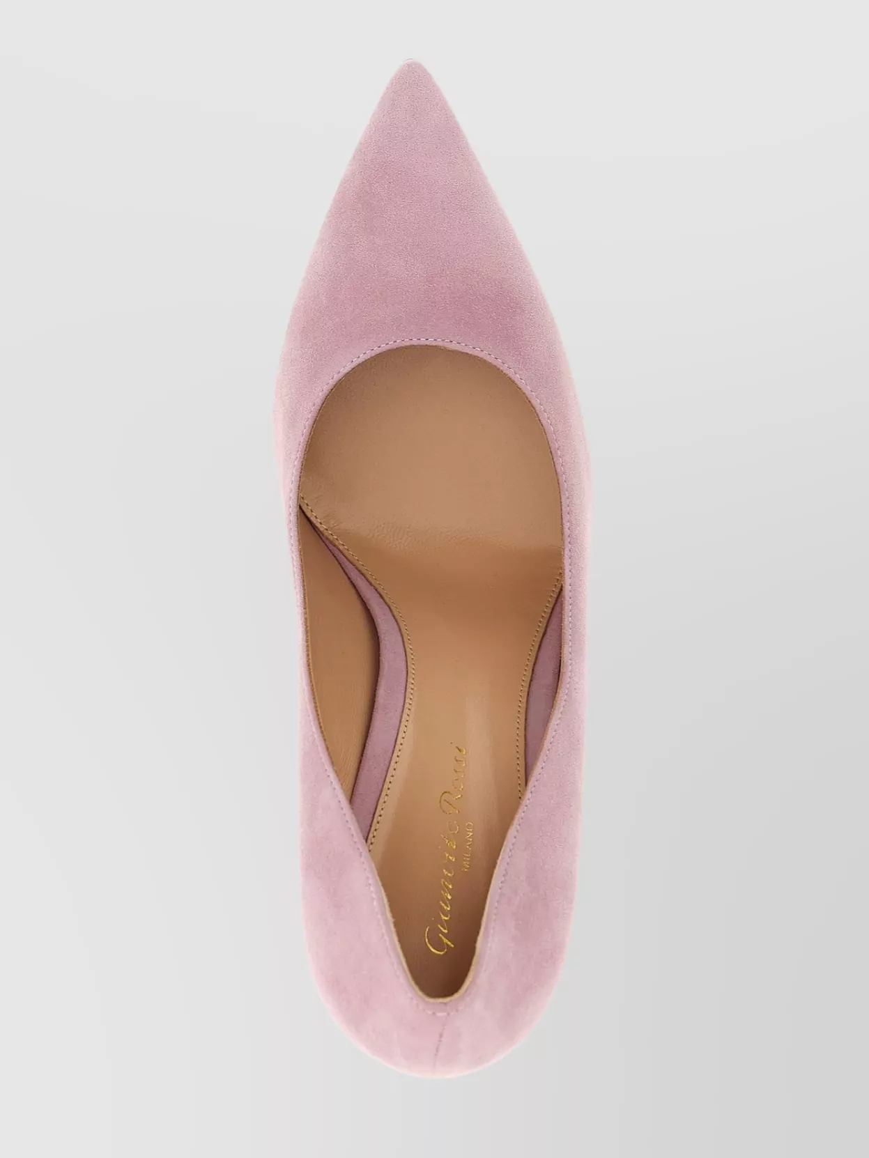 Gianvito Rossi Pointed Toe Suede Stiletto Heel Pumps