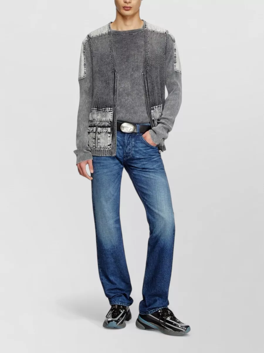 Diesel Denim Straight-Leg Jeans