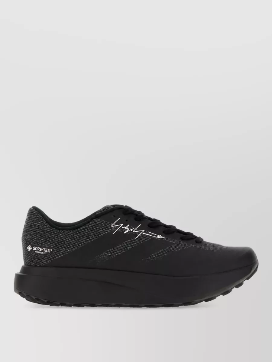 Y3 Yamamoto fabric lace-up sneakers