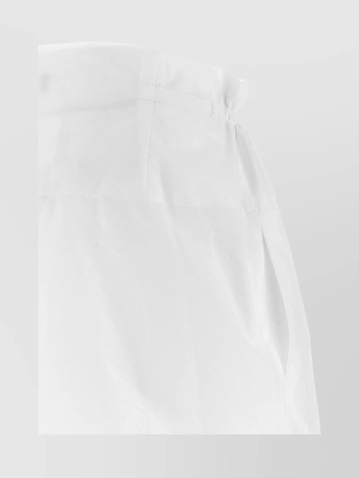 Fabiana Filippi Waistband Skirt With Drawstring And Pockets