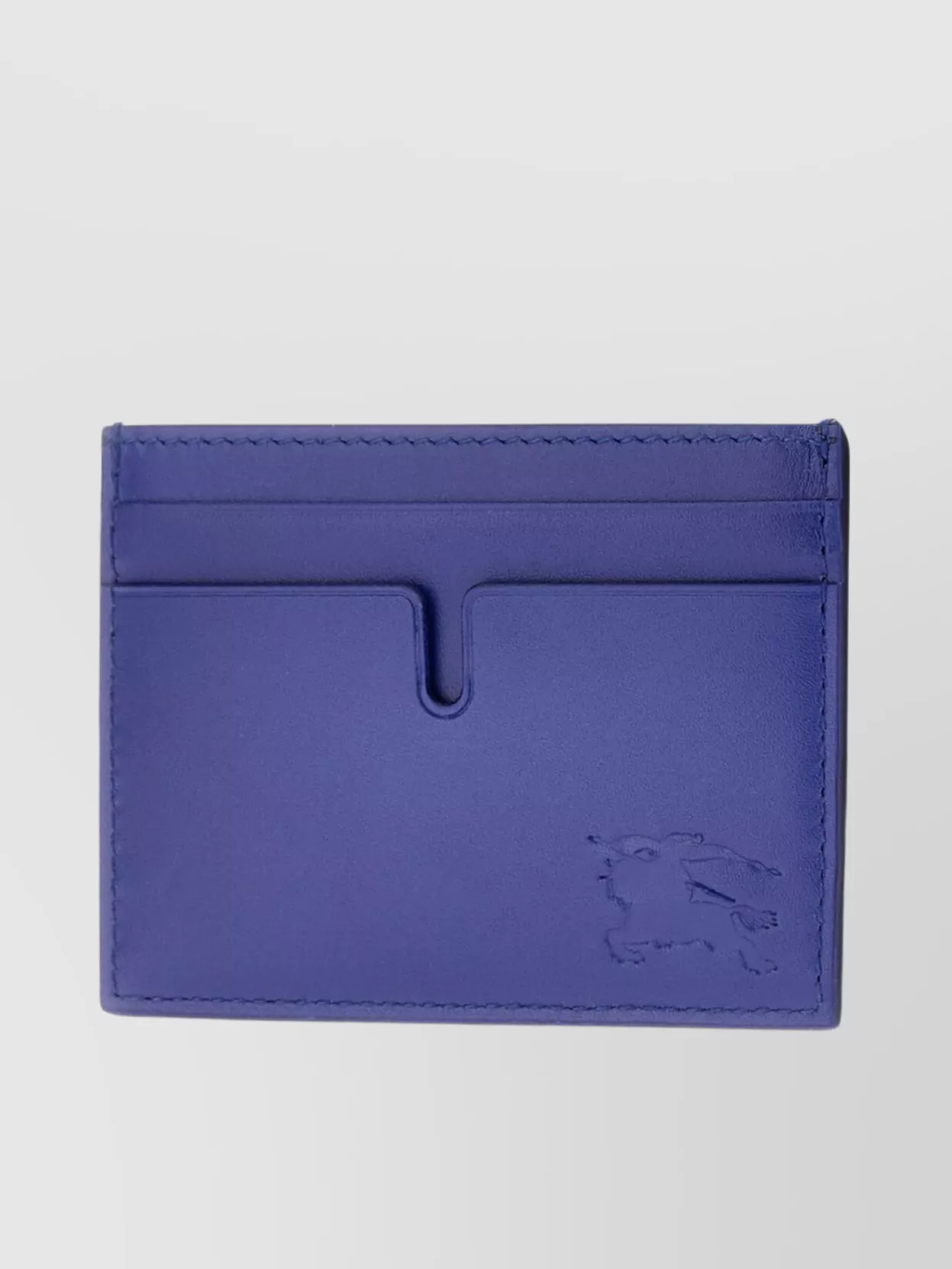 Burberry Slim Leather Card Holder With Compact Design