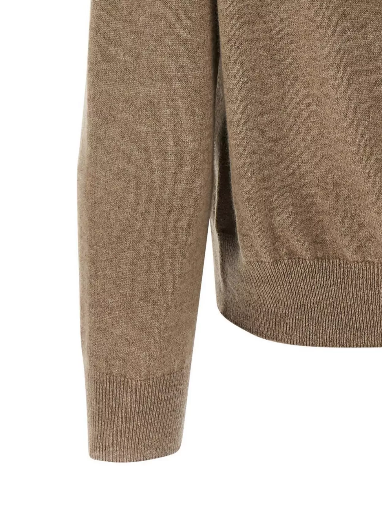 The Row V-Neck Long Sleeve Knit Sweater