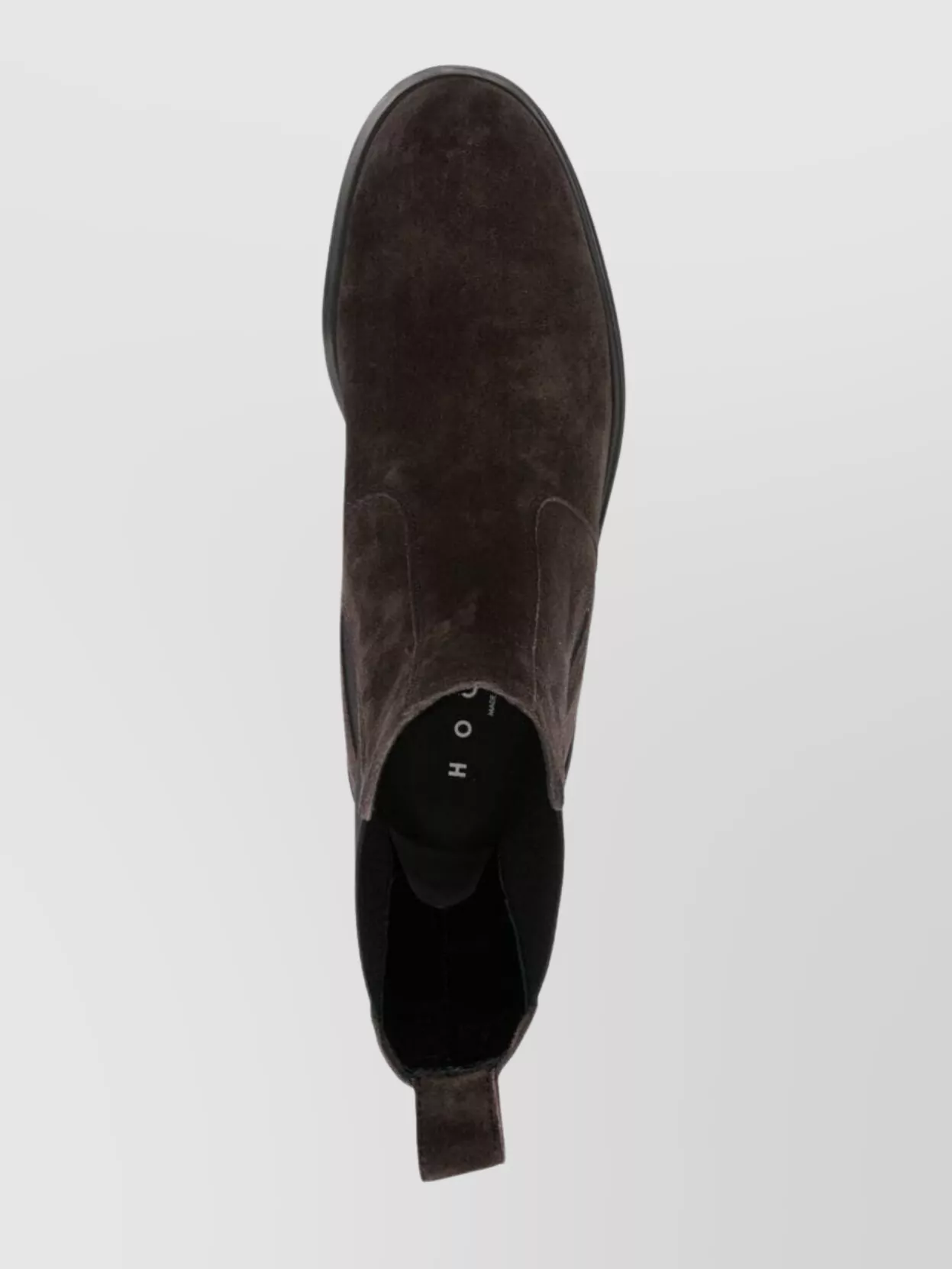 Hogan Chunky Sole Chelsea Boots With Elastic Panels