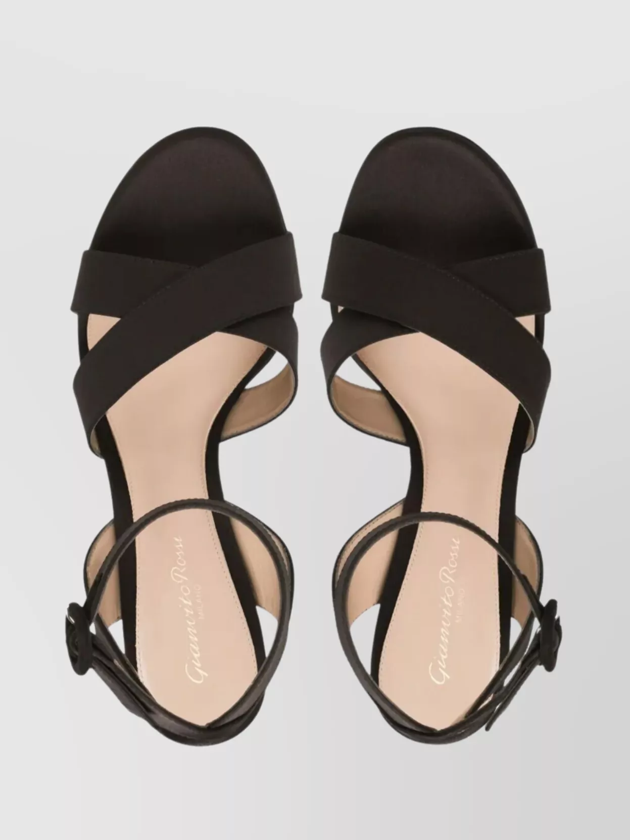 Gianvito Rossi Satin Sandals T.070 Crepe