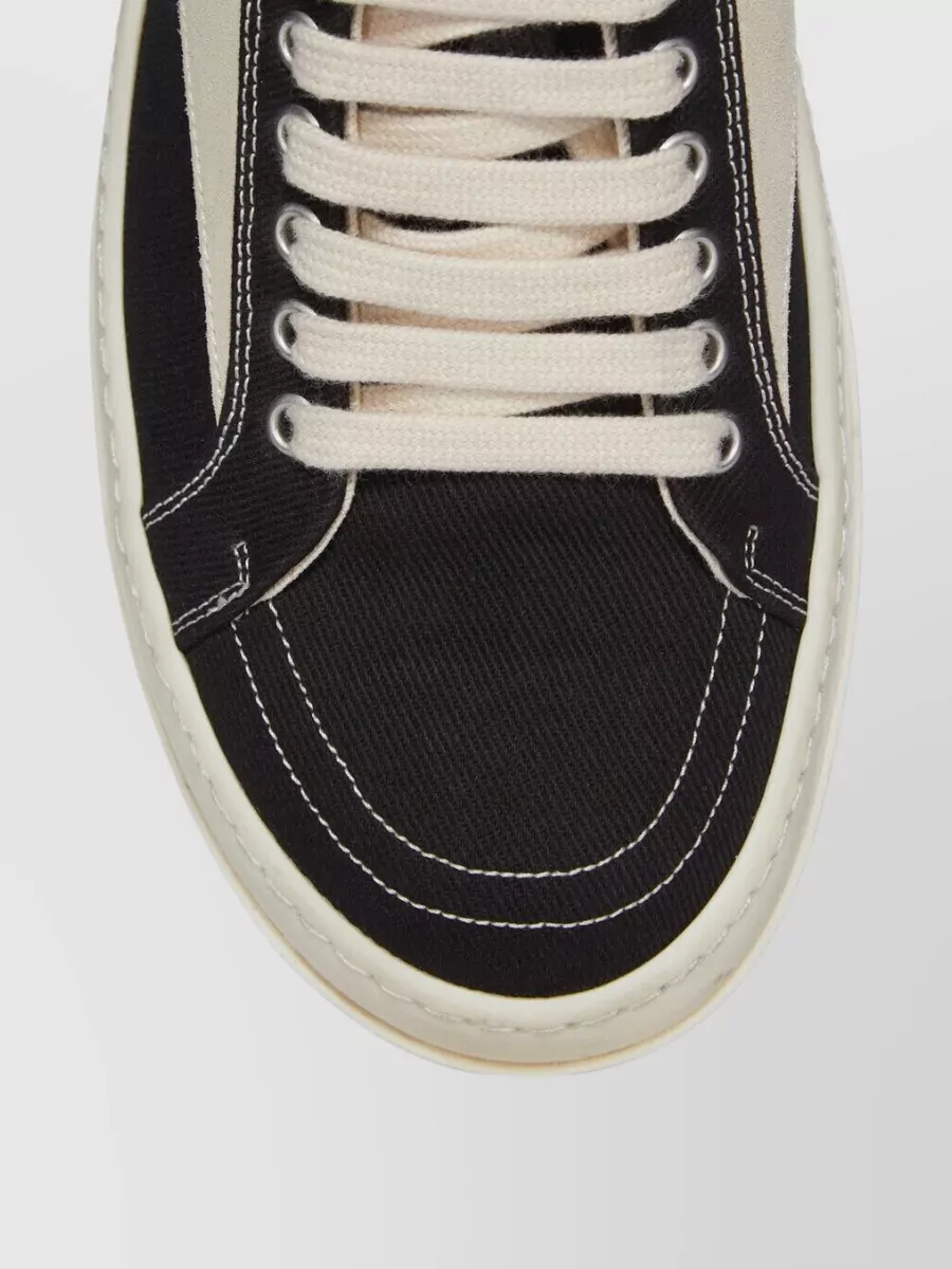 Rick Owens Drkshdw Denim Low-Top Sneakers