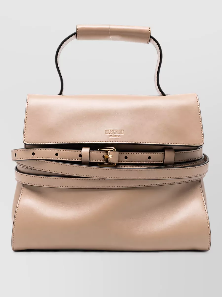 Moschino leather shoulder bag