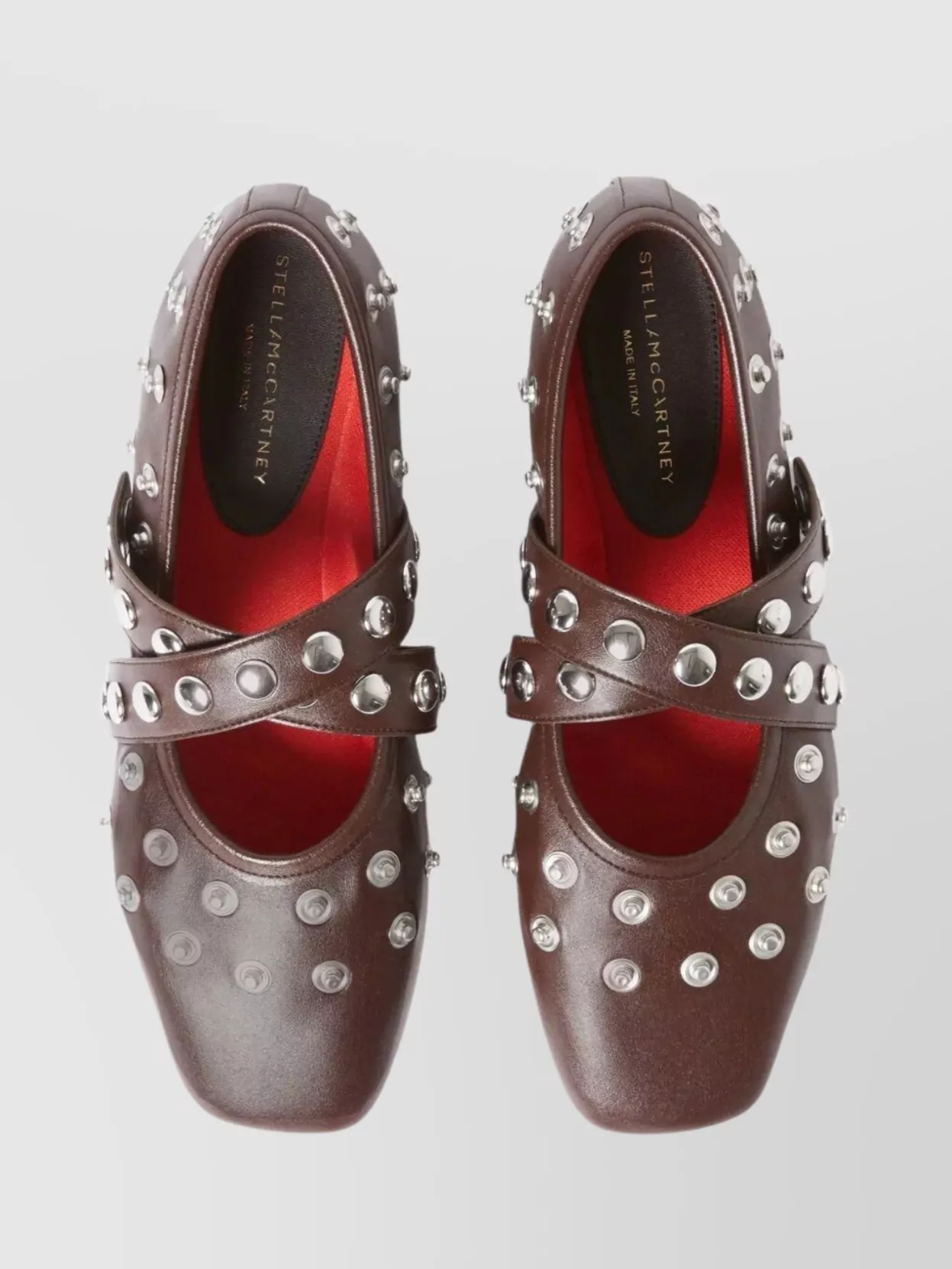 Stella Mccartney Ryder Stretch Alter Mat Flats Black | ModeSens