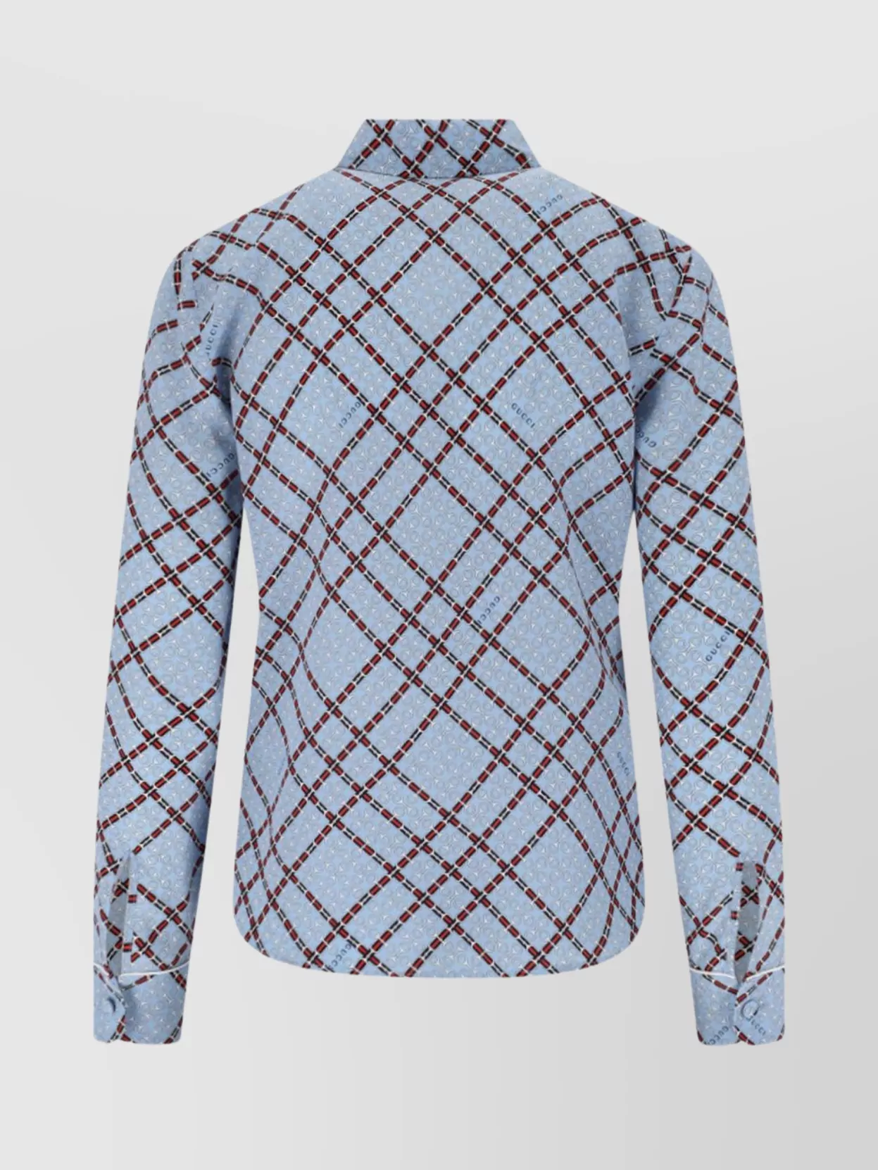 Gucci Printed Sleeve Detail Top
