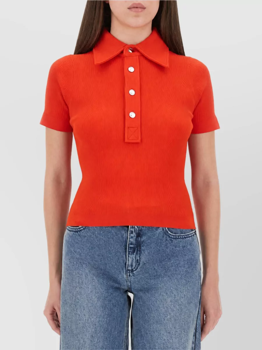 Tory Burch viscose polo shirt