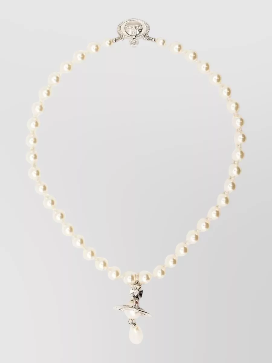Vivienne Westwood pearl choker necklace