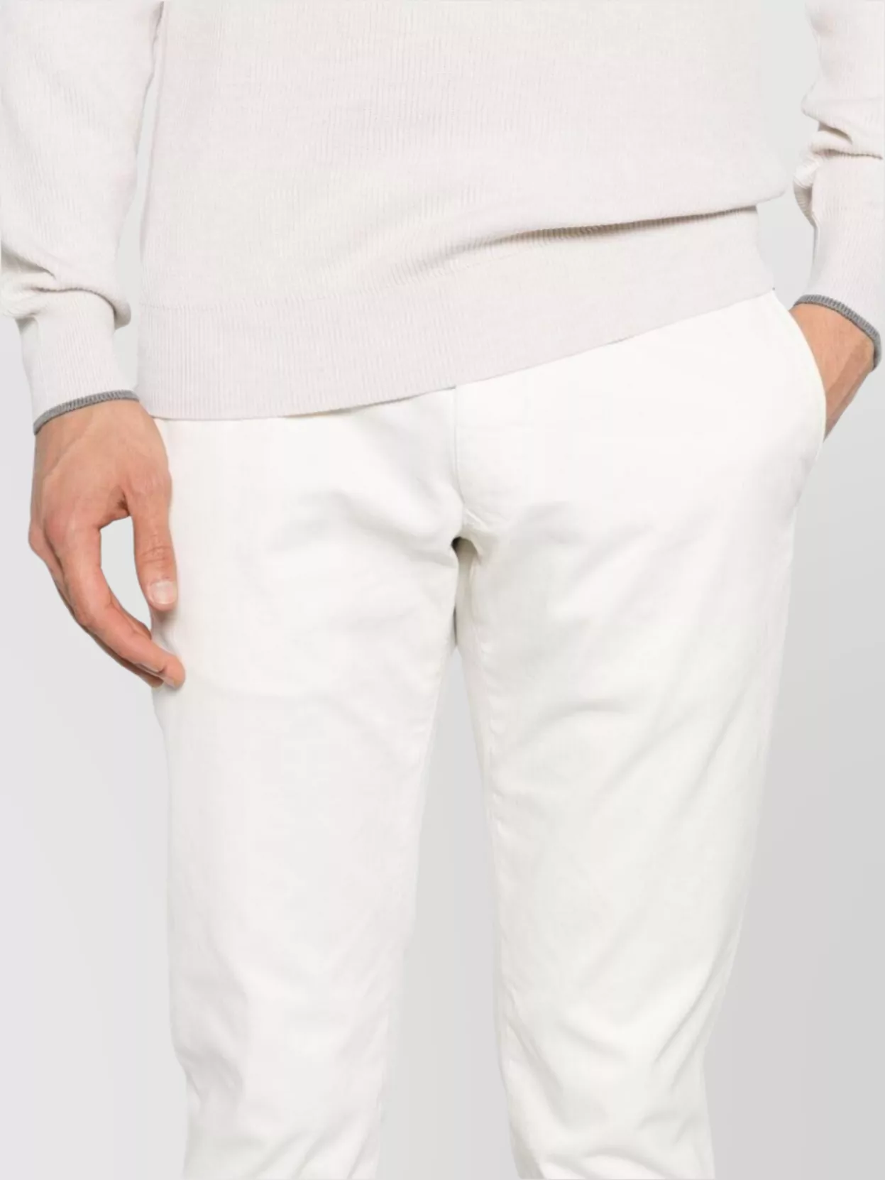 Incotex Tailored Trousers With Pockets And Loops