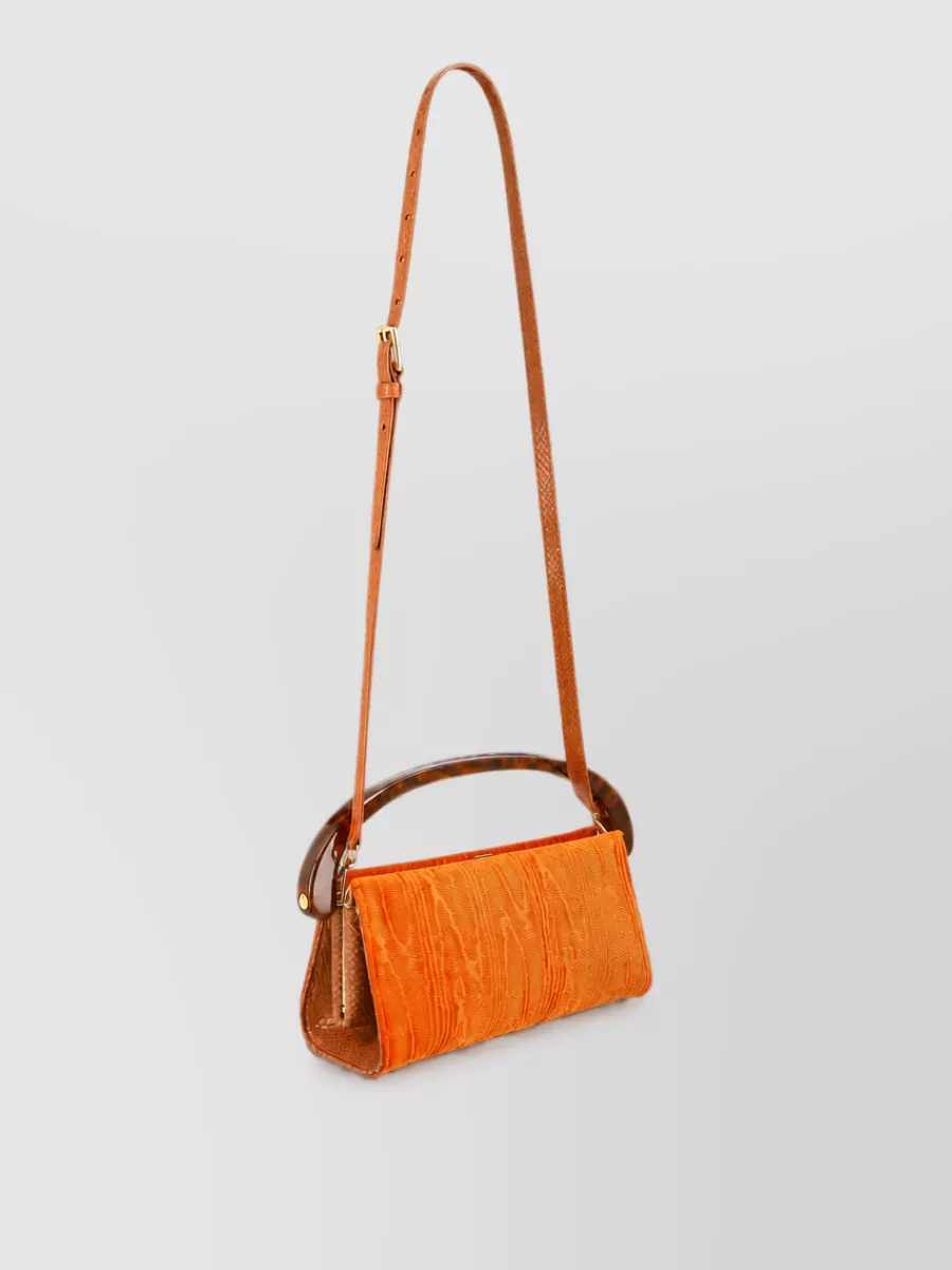 Dries Van Noten Velvet Clutch Bag