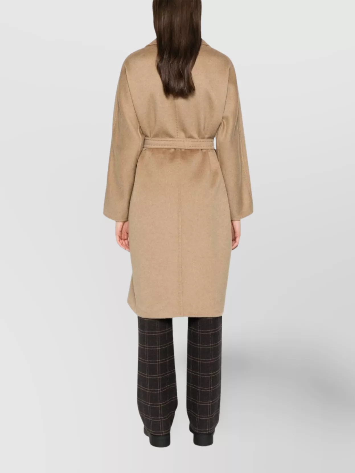 Max Mara Belted Cashmere Wrap Coat