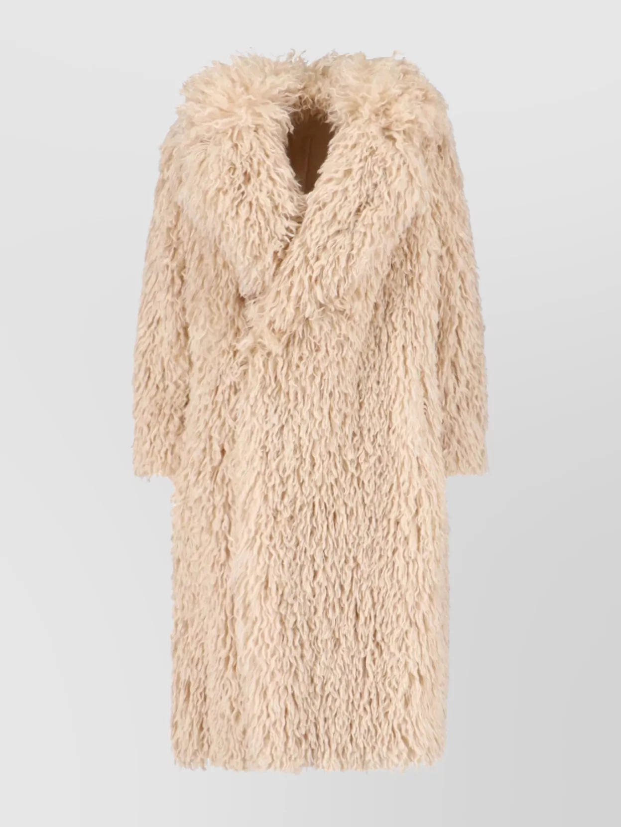 Tagliatore Waist Belted Long Length Textured Hooded Jacket