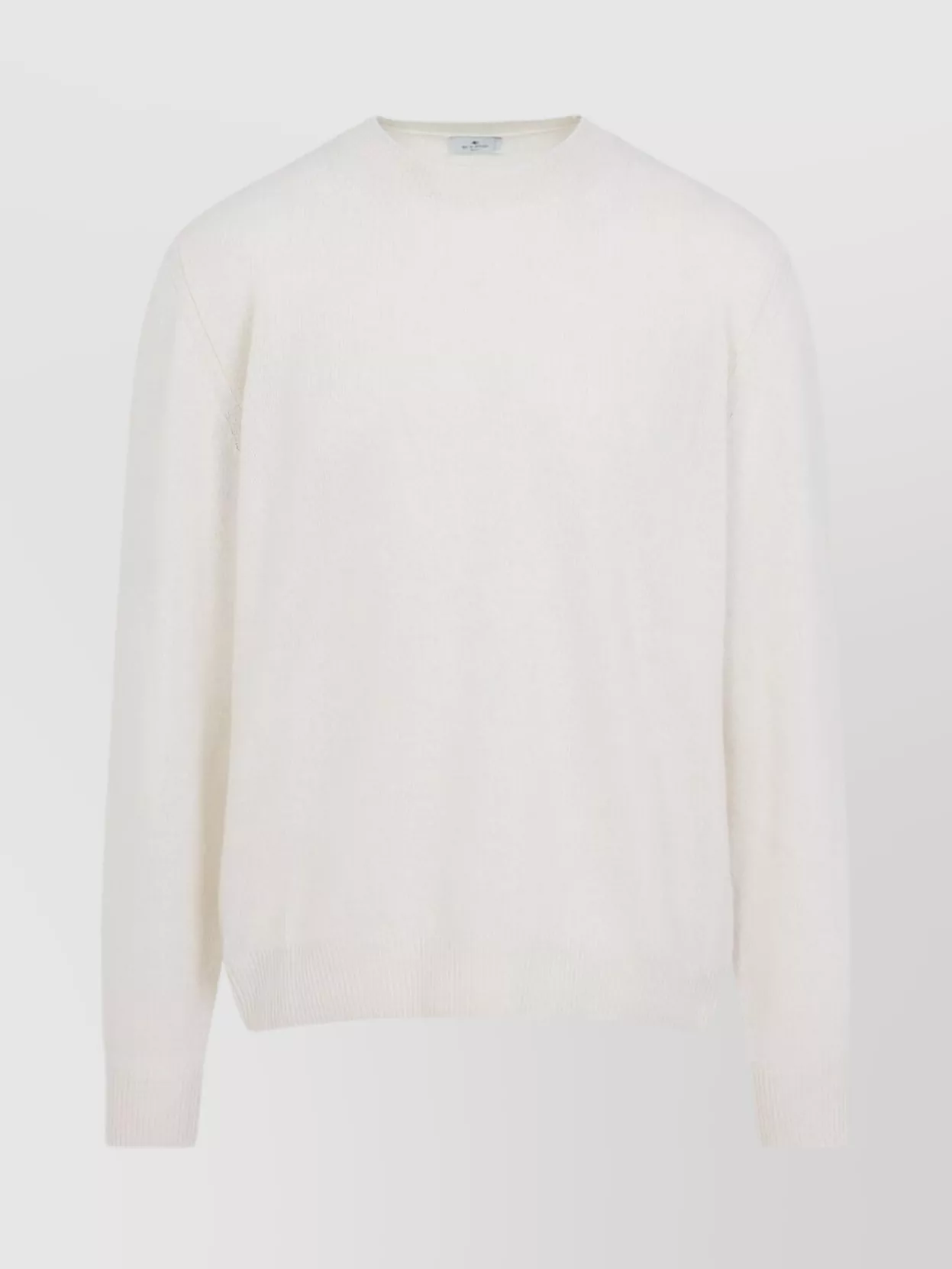 Etro Cashmere Knitted Crewneck Sweater With Long Sleeves