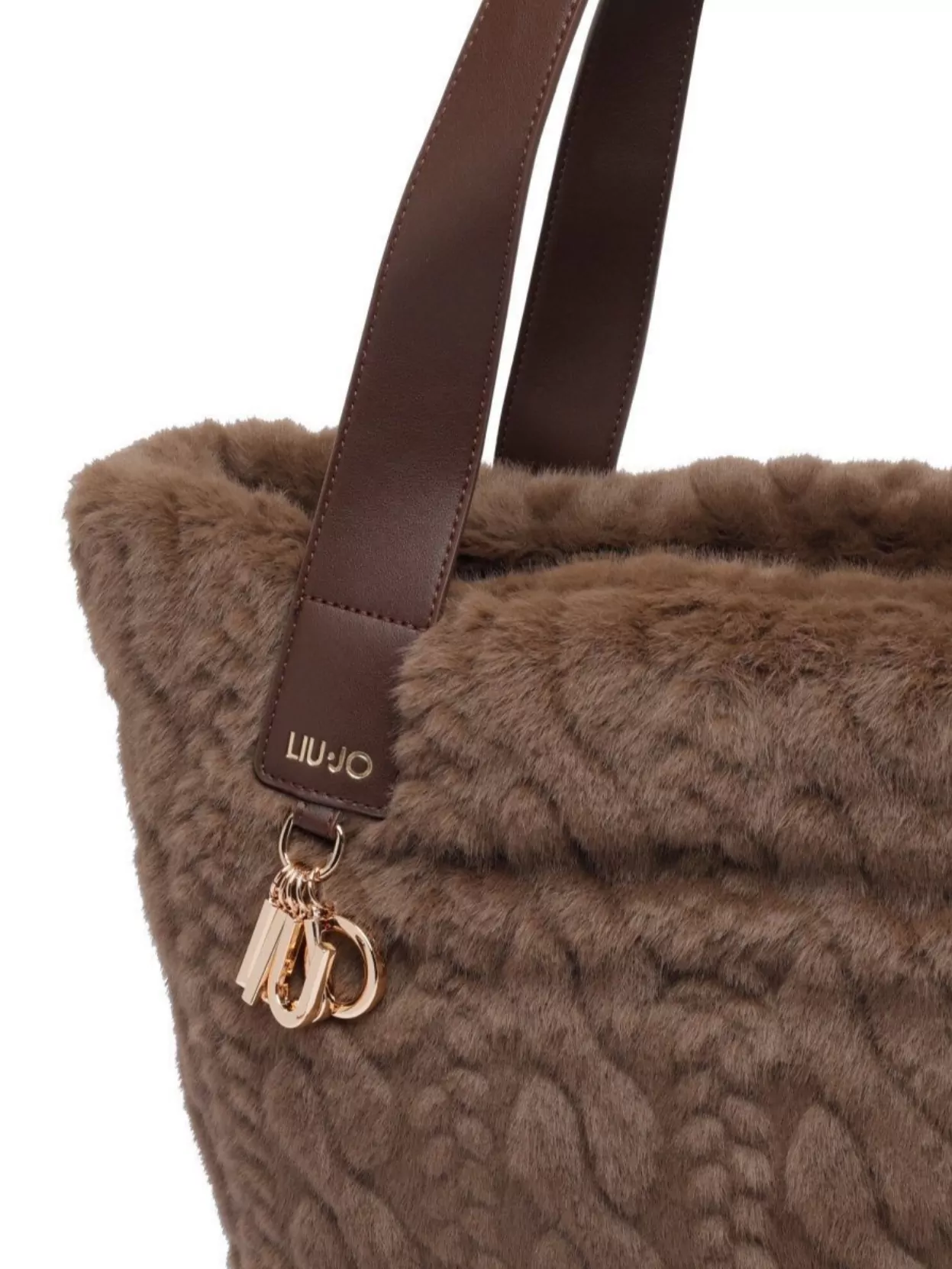 Liu Jo Teddy Shoulder Bag Dual Handles