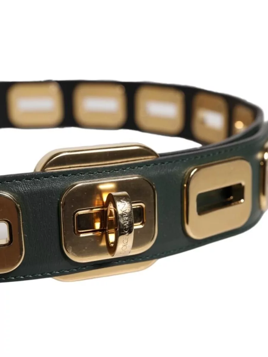 Dolce&Gabbana Leather Cutout Belt