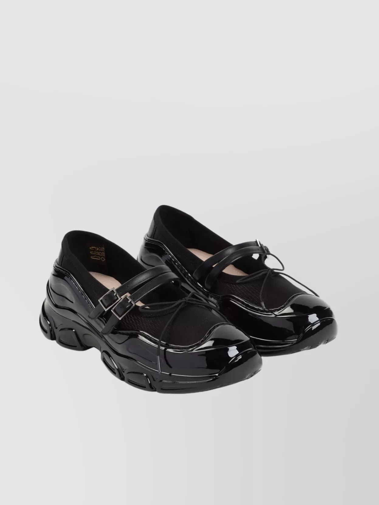 Simone Rocha Mesh Tracker Ballerina Chunky Sole